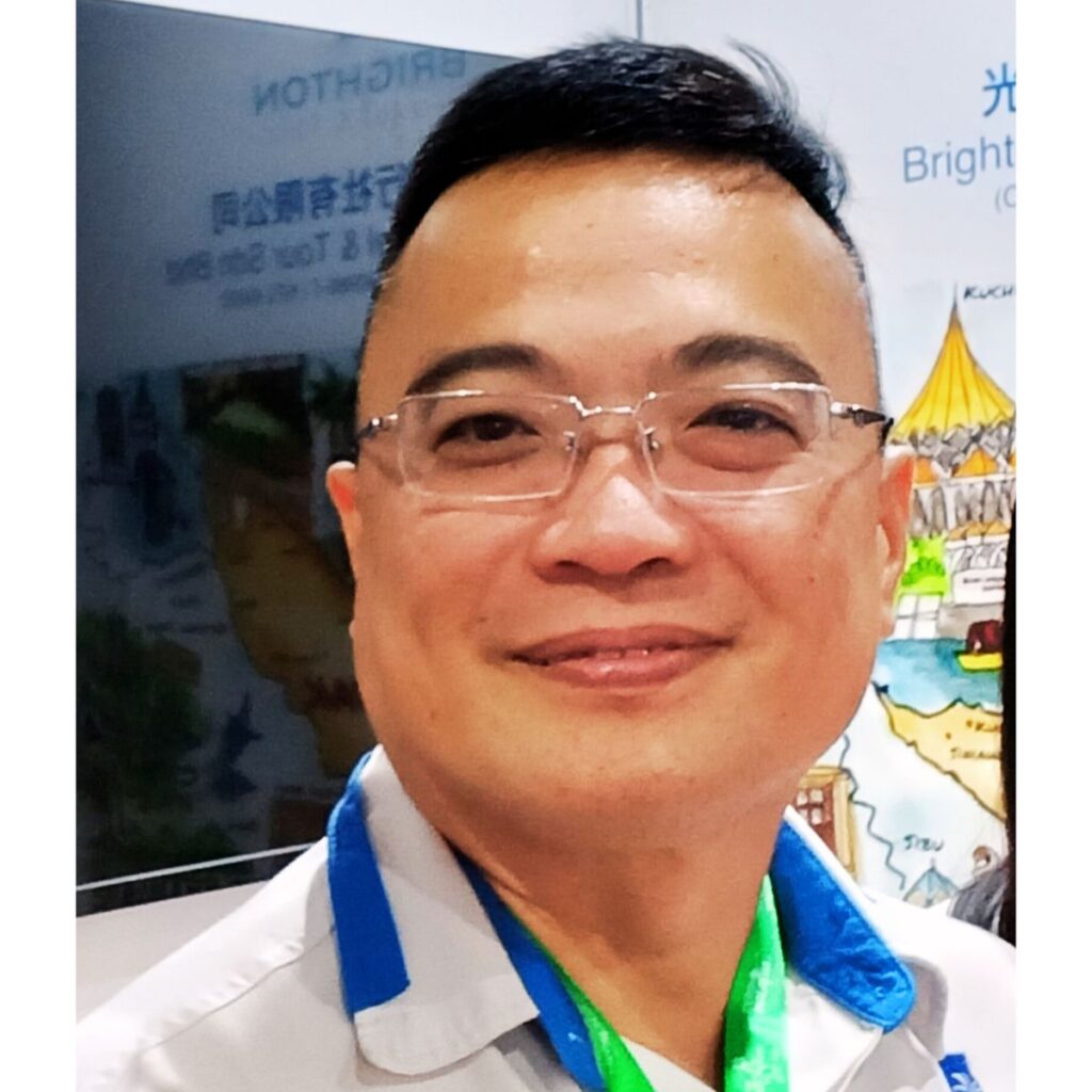 Wilson Chiam Tak Chee owner of Sarawak Miri travel agency Brighton Travel & Tour Sdn Bhd